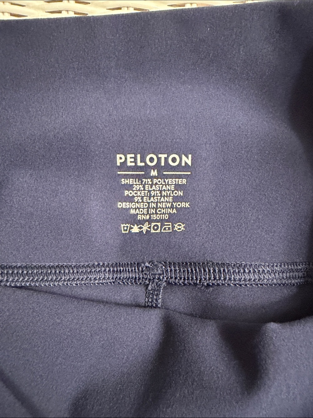Peloton Cadent Navy High-Rise Performance Leggings - Picture 6 of 9